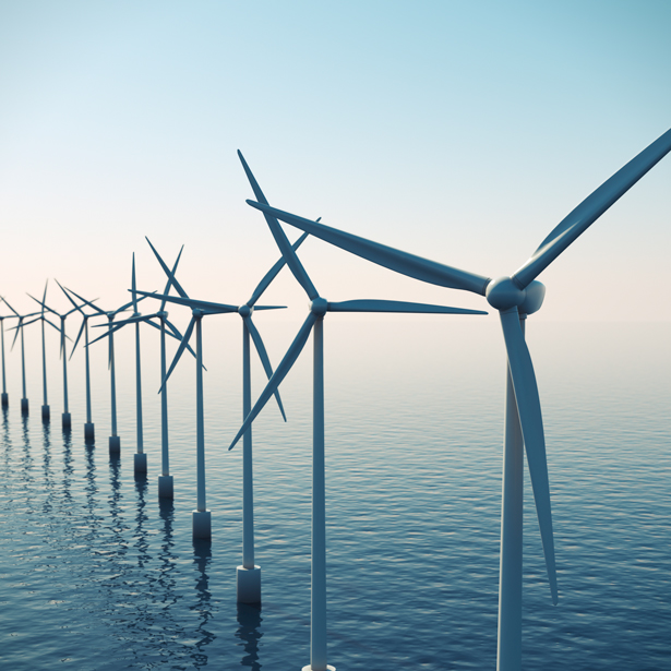 offshore wind turbines