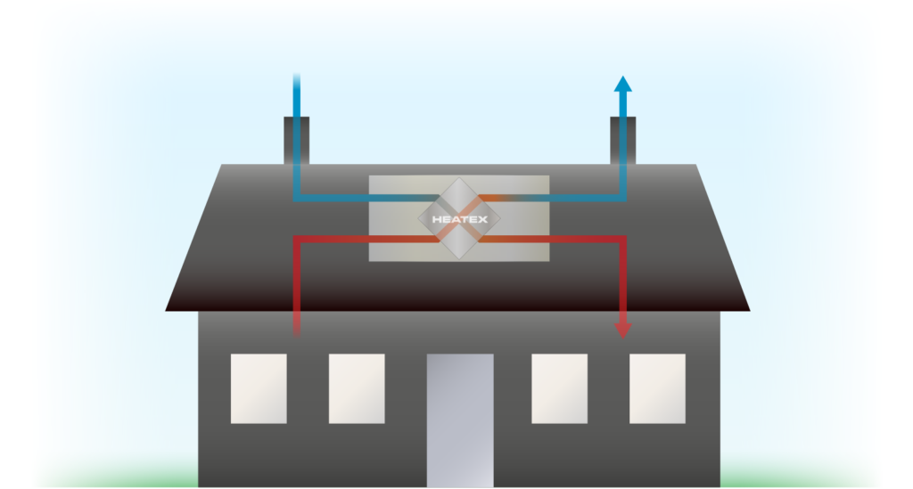 residential ventilation illustration
