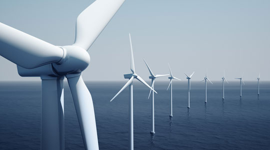 offshore wind turbines